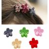 Pack Of 10 Small Hair Clip For Women Little Girl Plastic Lovely Flower Hair Claw Hair Styling Accessories for Daily Wear