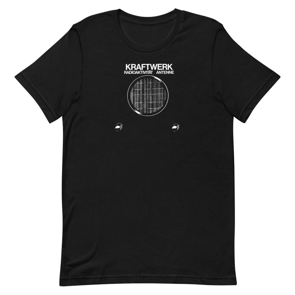 

KRAFTWERK Band Black Graphic Tee Short-Sleeve Unisex 100% Cotton T-shirt Mens Tees Top 2XL