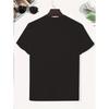 Kids Summer Crew Neck Short Sleeve T-Shirt with Sketch Star Print