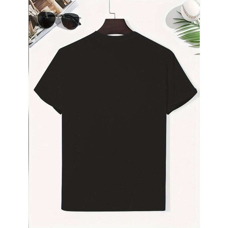Kids Summer Crew Neck Short Sleeve T-Shirt with Sketch Star Print