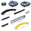 MOC Bricks Gear Axle Series Gear Rotating Platform Gear Rack Differential Power-driven Mechanical Technical Part Building Blocks