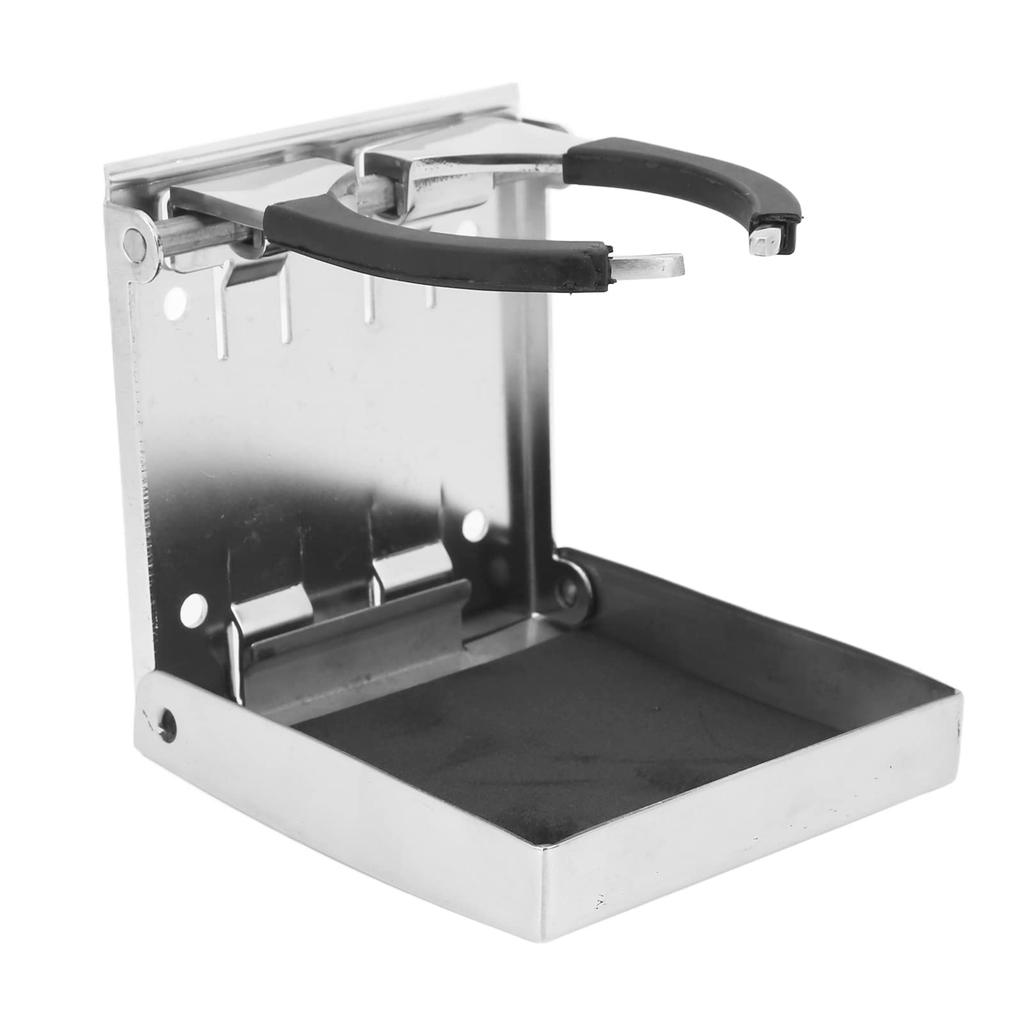 Two Adjustable Foldable Drink Holders, Combinable, Non-Slip, Noise-Reducing, for Cars, RVs, Marine Caravans, and More