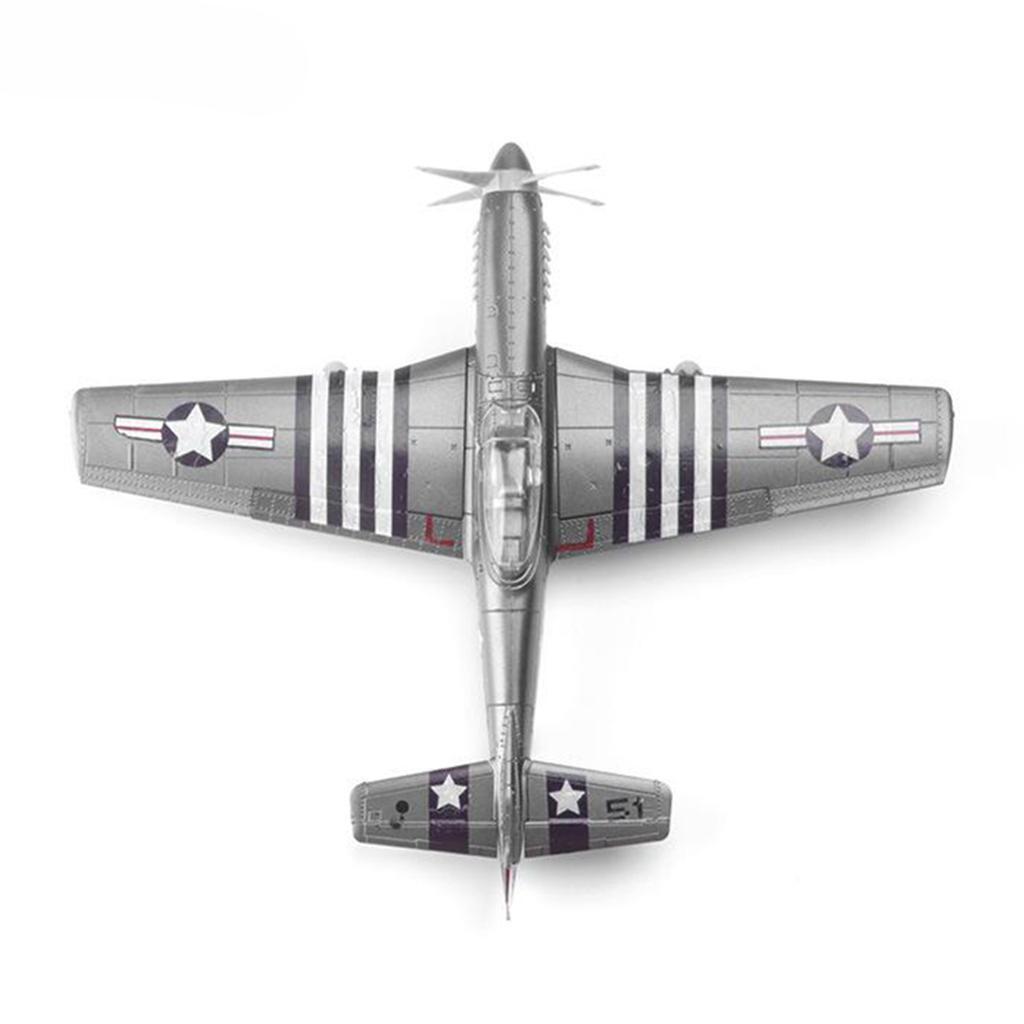 Authentic WWII P-51 Aircraft Assembly Model Kit 1 48 Scale Collectors 4D Plastic