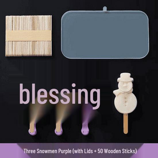 **Food-Grade Silicone Ice Pop Molds for Homemade Popsicles**