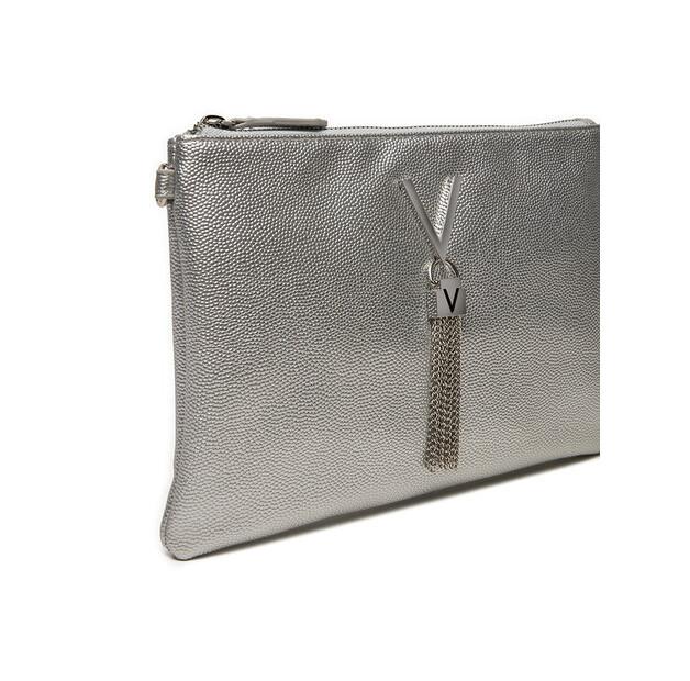 Handbag Valentino Divina VBS1R419G Silver