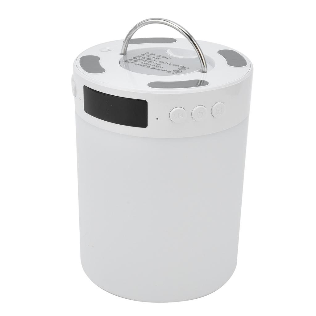 Nachtlicht Bluetooth-Lautsprecher Tragbar Kabellos Buntes Muster 3 Stufen Dimmbar Nachttisch Musik Tischlampe