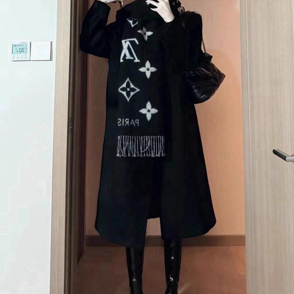 Wool Coat - Women's 2025 Autumn/Winter Mid-Length Casual Petite Hepburn Style, Korean Fashion
