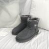 New Arrival 2025 Natural Fur 100% Genuine Sheepskin Snow Boots Shoes Women Wool Women Winter Snow Boots Brand Boots Women Shoes