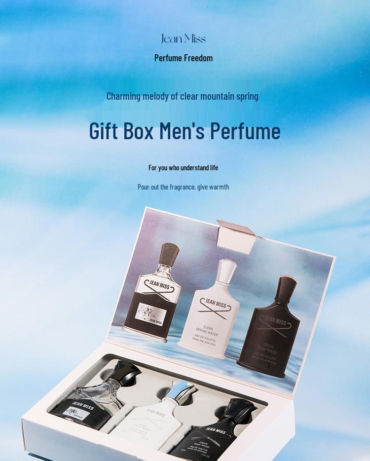 Azure Men's Perfume Set: Long-lasting, Light Fragrance - Earth Wild Collection, Vietnam