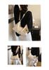 2026 Women's Retro Leather Tote: Large Capacity, Solid Color, Commuting Shoulder & Crossbody Bag