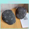 Pattern Star Vintage Wash Denim Cap With Sun Protection For Spring Summer Gift