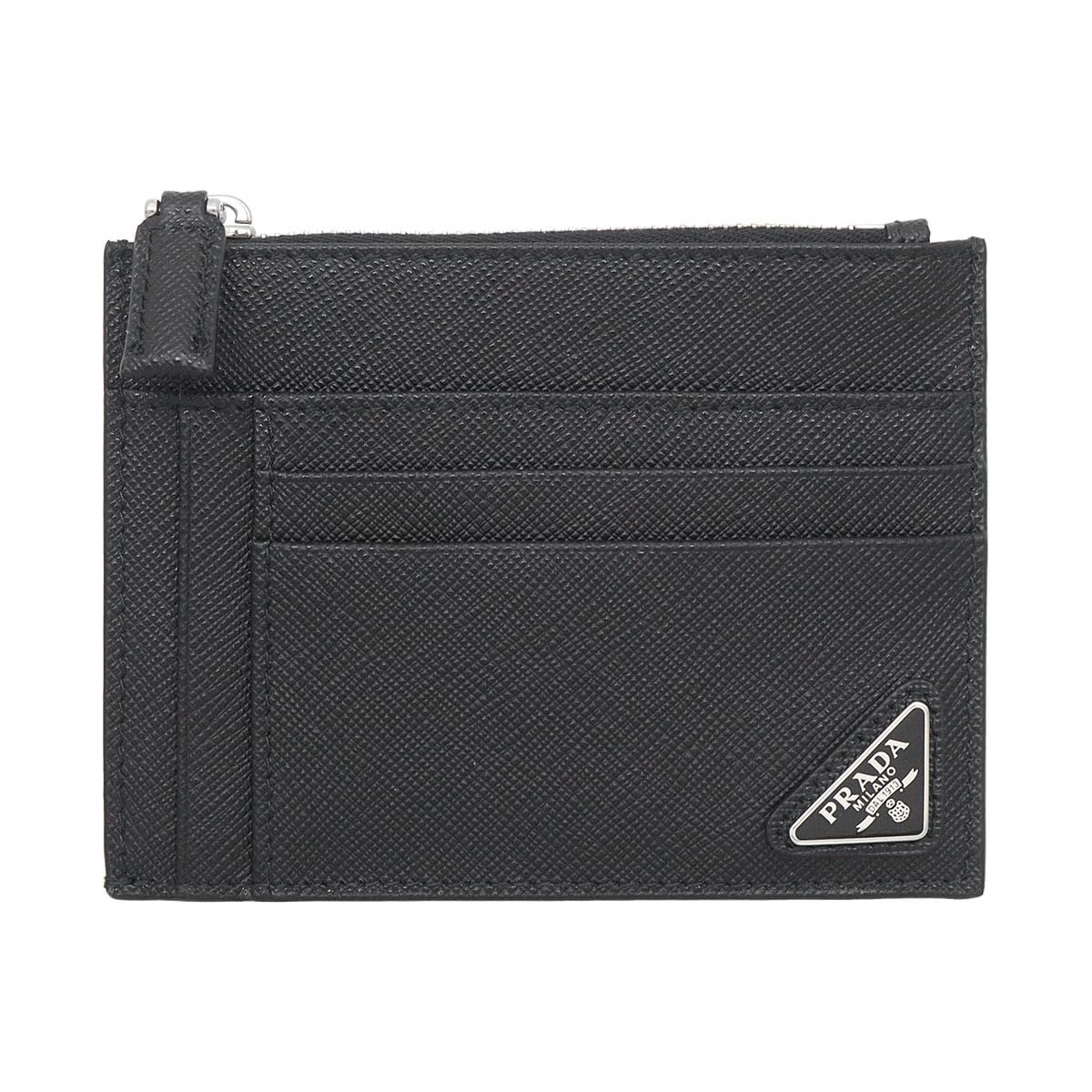 

Accessories 2MC067 QHH Nero Saffiano Triangle Card Coin Case [Prada] (card case) Men s Women s [Brand] [Item]