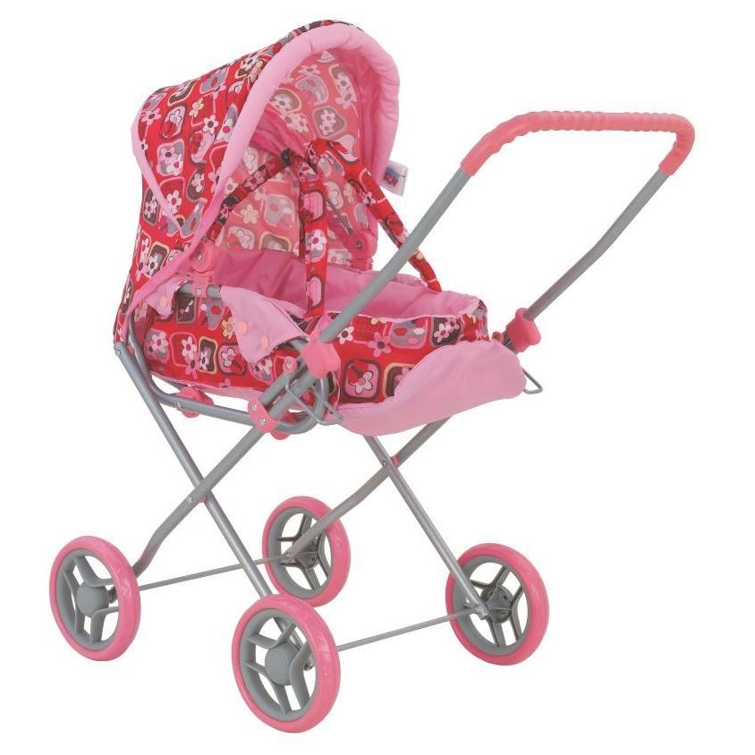 

Коляска для кукол Багги Бум 8029-м1002 ст Микси Розов Цв
