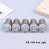 5Pcs 1156 1157 Ba15S P21W Led Bulbs Car Tail Brake Light Backup Reverse Lamp Turn Signals Bulb 12V Straw Hat Light