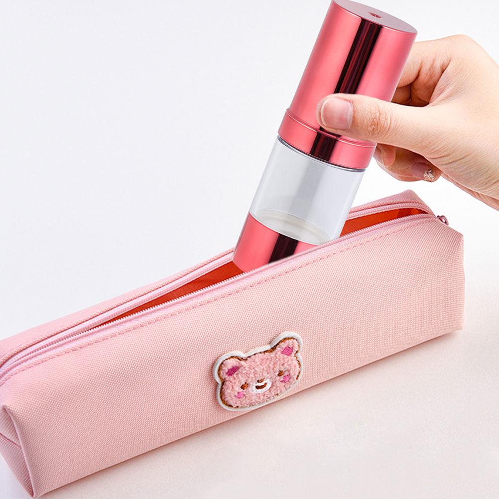 6Pcs 15Ml Premium ABS PP Pet Travel Cosmetics Dispenser Bottles Set Leakproof Empty Lotion Shampoo Makeup Remover Containers