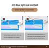 Chic Women's Metal Half-Frame Reading Glasses, HD Eye Protection, Blue Light Blocking, Unisex, Youthful Style