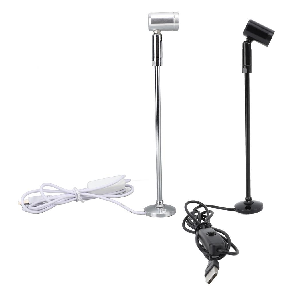 Standing Cabinet Spotlight LED Jewelry Display Spotlight Standing USB Powered Aluminium  Spotlig