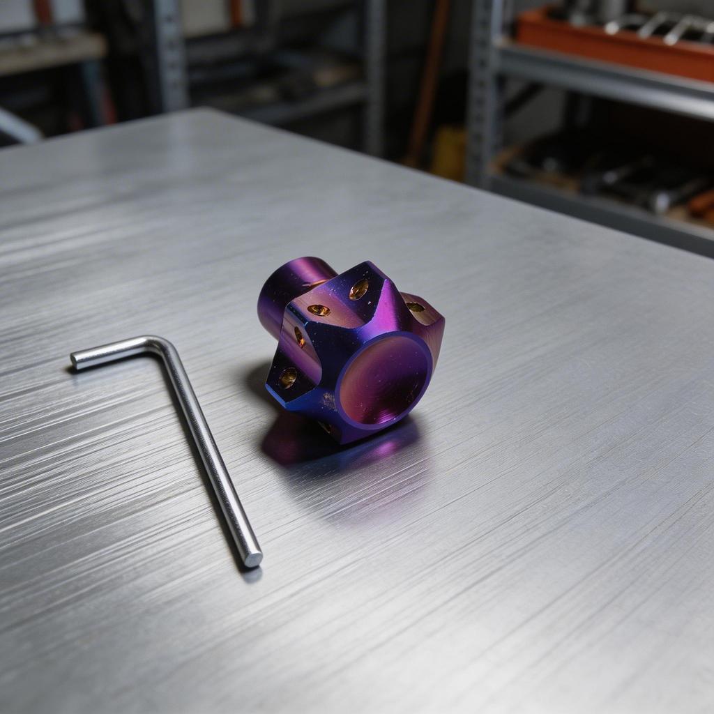 Blaues DIY Motorrad Schlüsselkopf Abdeckung CNC Gefräste Aluminiumschale Personalisiert