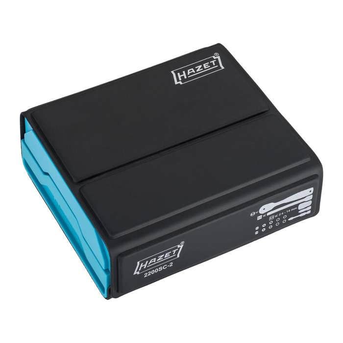 Coffret de douilles et embouts - HAZET - 51 pièces - Hex / Carré 1/4 - Polyvalent - Efficace