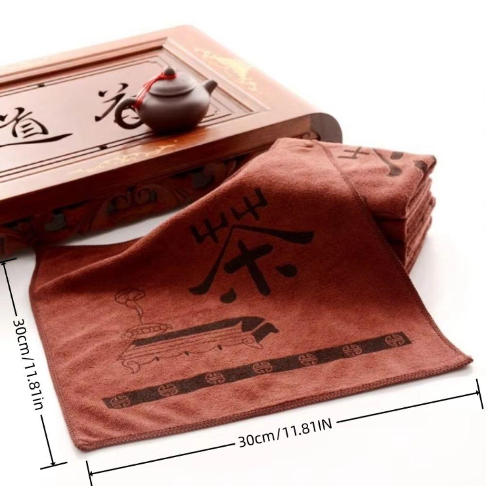 Strong Absorbent Small Square Towel Tea Set Furniture Kitchen Cleaning Hand Towel Blended Fabric Car Beauty Towel Bar Holiday