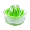 Manual Citrus Juicer Small Portable Hand Squeezer with Built-in Measuring Cup for Dorm Office Home Orange Juicing