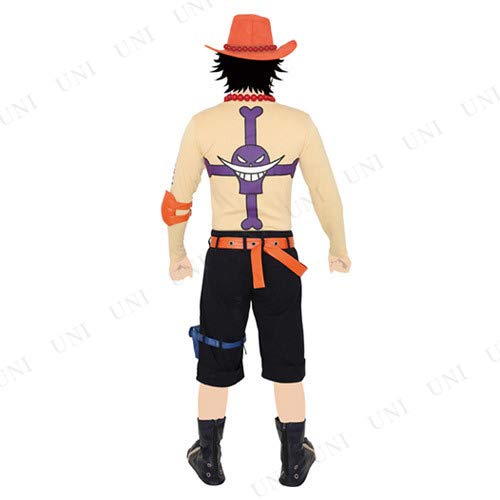 Trantrip One Piece Portgas Ace Costume Set Mens M [COSPA] D.