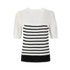 SOUP Woven Contrast Short Sleeve Knit (Sz5Sk33)