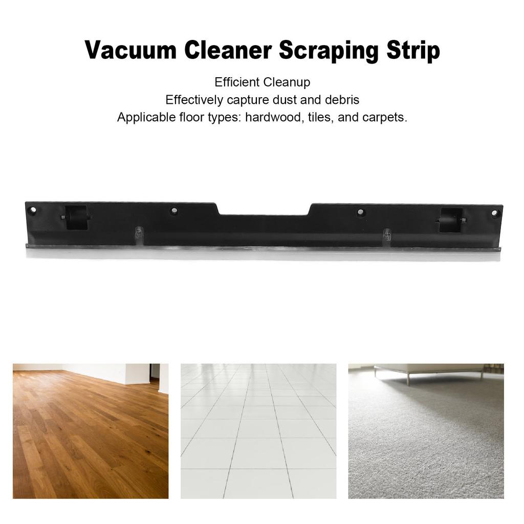 2Pcs Vacuum Cleaner Scraping Strip Anti Clogging Enhanced Suction Scrubber Strip Replacement for S2 Vacuum Cleaner
