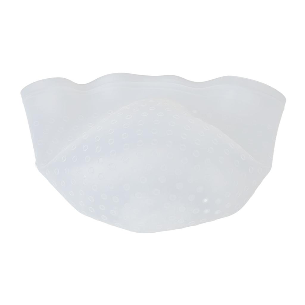Hair Highlight With Hook Needle Silicone Hair Staining Home Hair Salon Transparent Hair Dye Hat