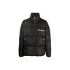 Palm Angels Logo-Besatz Kurze Daunenjacke PMED019F22FAB0011001