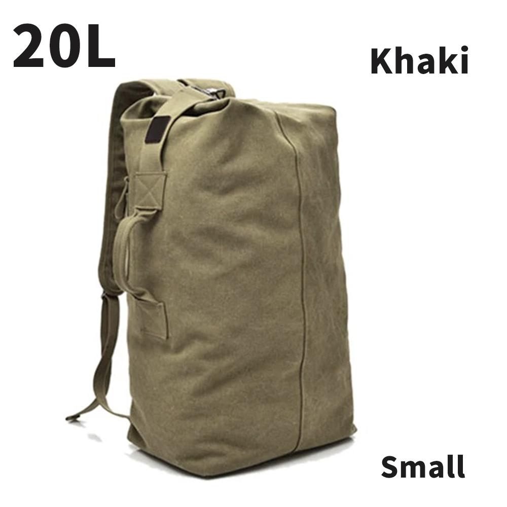 Large Travel Climbing Bag  Backpack Women Bags Canvas Bucket Bag Shoulder Sports Bag Male Outdoor