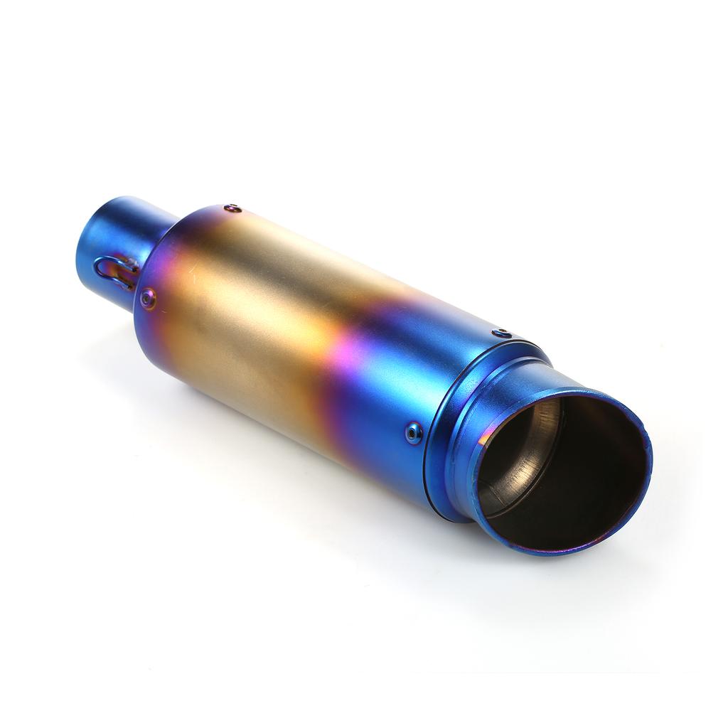 38-51mm Tubo di Scarico per Moto Coda Rimodellata Silenziatore di Scarico Adatto per Moto ATV