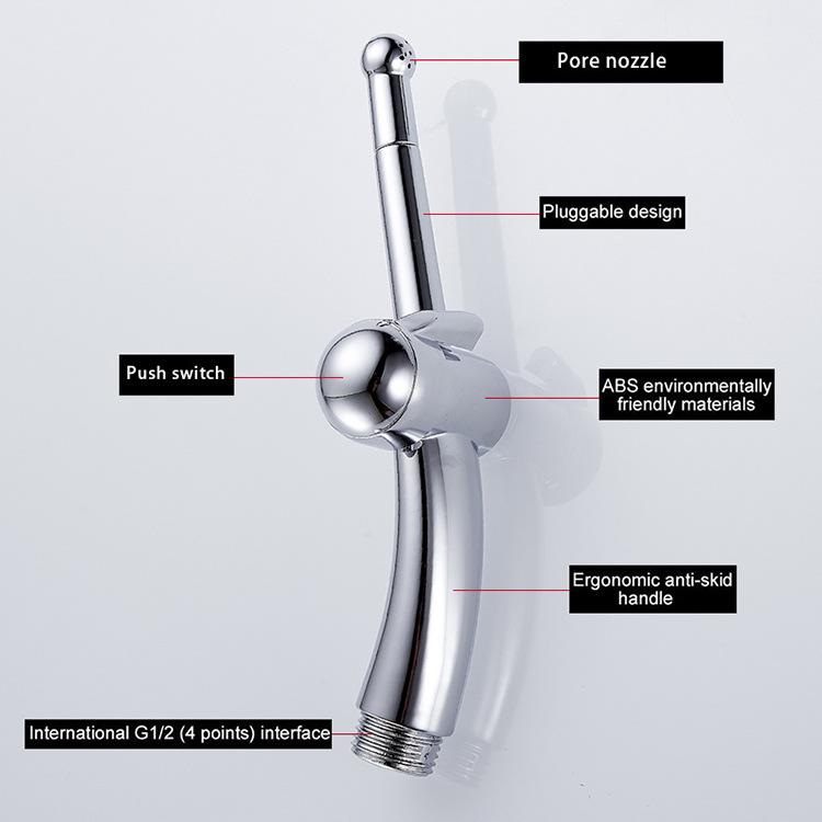 Seven-hole Nozzle Bidet Sprayer for Women: Wash and Hygiene Spray Gun