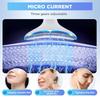 EMS Microcurrent Neck & Face Beauty Device with Vibration and Light Therapy