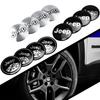 4 Pieces 56MM Car Hub Caps Tire Center Badge Covers for Jeep Wrangler JK Compass Grand Cherokee Gladiat Renegade JPB AMV1