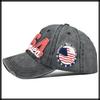 Baseball CZA430 [White Fang] Hat, Cap, Cap, Casual, Logo, Embroidery, Outdoor, Sports, Men's, Women's, (Black)