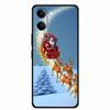Christmas Case For Vivo Y04 Y04S Y37C Soft Silicone Phone Cover Funda For Vivo Y 04 04S 37C Black TPU Protective Bumper Casing