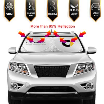 Car Front Windshield Sunshades Cover Protection Parasol For Smart Eq Fortwo Forfour 453 451 452 450 454 Roadster Car