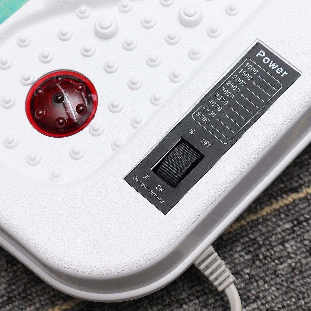 220V Electric Infrared Vibrator Foot Massager Infrared Acupuncture Heat Therapy Relaxing Fatigue Kneading Massager