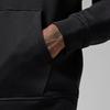 Jordan FW22 Embroidered Logo Zip Hoodie With Fleece Lining Men Hoodie Black DQ7351-010