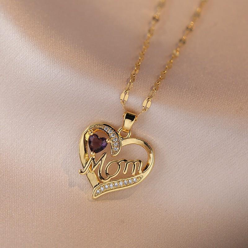 Women's Fashion Heart Pendant Necklace - Elegant, Simple Design, Versatile Clavicle Chain Jewelry