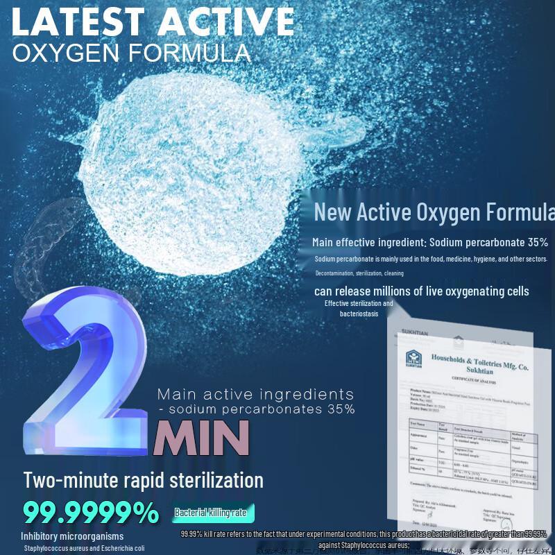 Dearfly Aligner Cleaning Tablets