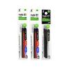 Pilot Frixion Ball Slim Refill for Multicolor Type 0.5mm Black + 3 Color Set 2 Pieces LFBTRF30EF3B1+3C2 2 Types 3 Pieces Set