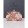 Popular Embroidery Dinner Bag Handmade Embroidery Decal Chinese Style Sequins Niche Clutch Bag Evening Bag