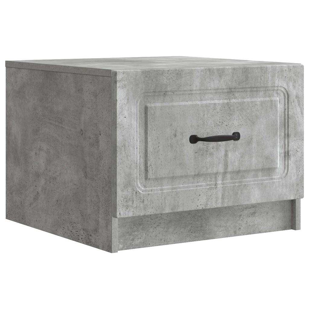 Coffee Table Concrete Grey 49 x 50 x 37 cm Particleboard