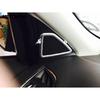 For Ford Kuga Escape 2017 2018  Matte Window Interior A Pillar Loudspeaker Audio Sound Speaker Cover Trim Car Accessories