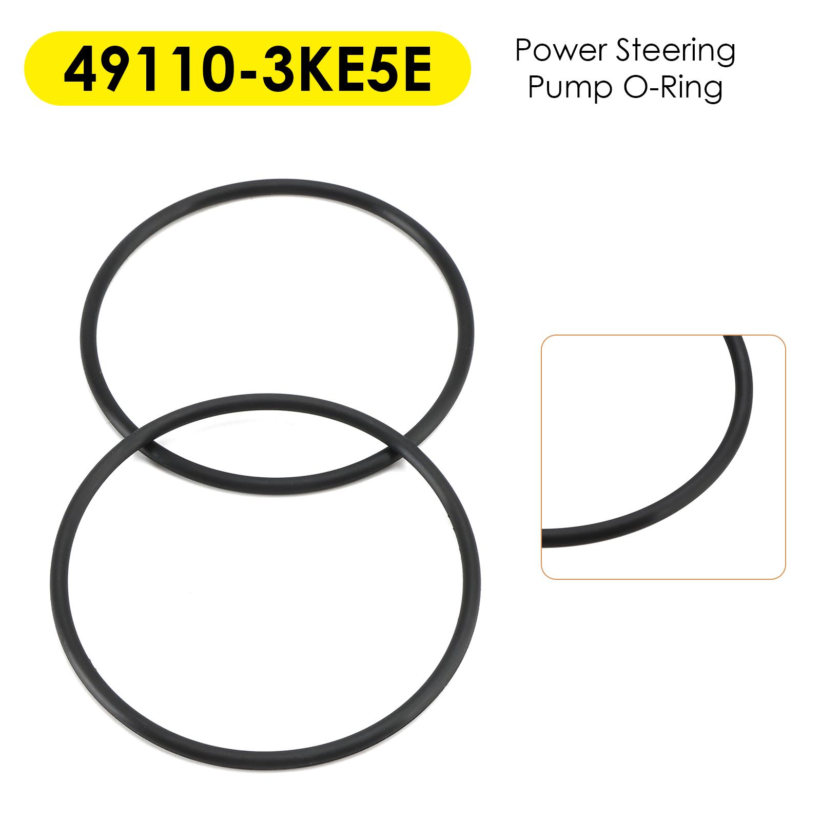 Artudatech 2PCS Power Steering Pump O-Ring for Nissan Pathfinder 2013- 49110-3KE5E Car Accessories 1 pair