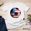 USA Flag Soccer Ball Football US Flag Costume Ugly Christmas Unisex T-Shirt Mens Womens Tees Top