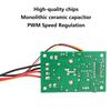 5V-30V DC Input PWM Motor Controller Reversing Switch Variable Speed Controller  For RV