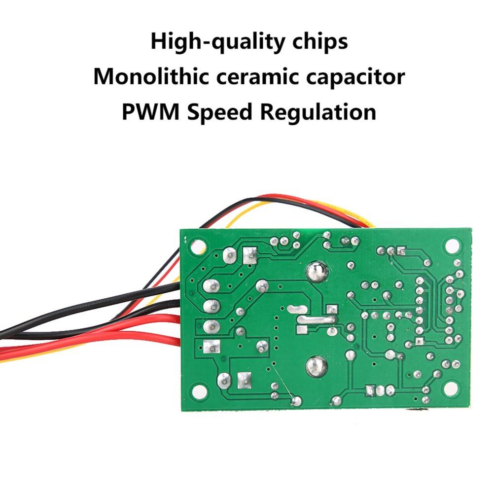 5V-30V DC Input PWM Motor Controller Reversing Switch Variable Speed Controller For RV
